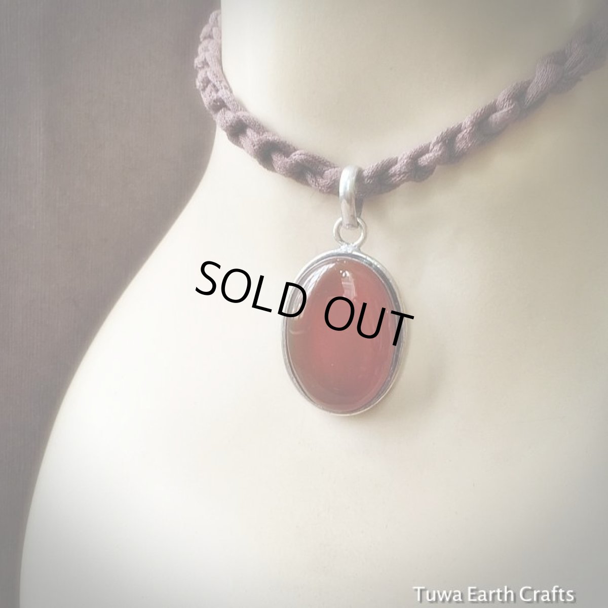 画像7: 【勇気と行動の石】大ぶり　カーネリアン1点物ペンダントトップ*ハンドメイド*天然石パワーストーン　アクセサリー (7)