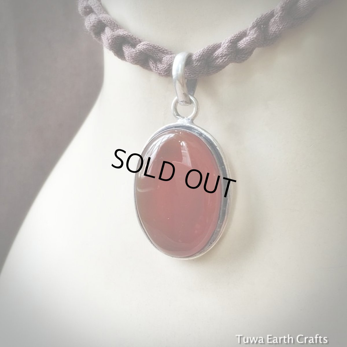 画像6: 【勇気と行動の石】大ぶり　カーネリアン1点物ペンダントトップ*ハンドメイド*天然石パワーストーン　アクセサリー (6)