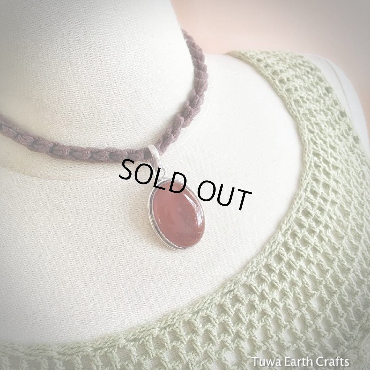 画像9: 【勇気と行動の石】大ぶり　カーネリアン1点物ペンダントトップ*ハンドメイド*天然石パワーストーン　アクセサリー (9)