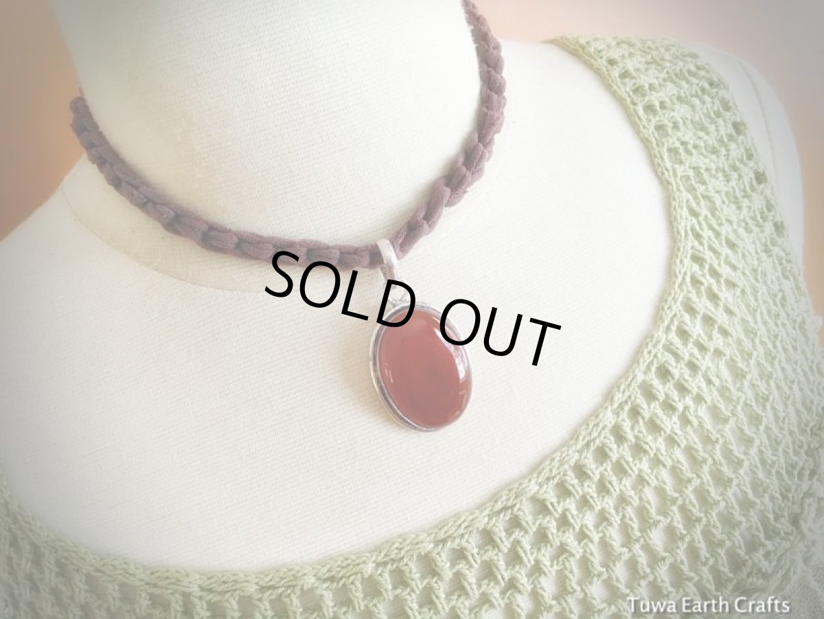 画像10: 【勇気と行動の石】大ぶり　カーネリアン1点物ペンダントトップ*ハンドメイド*天然石パワーストーン　アクセサリー (10)