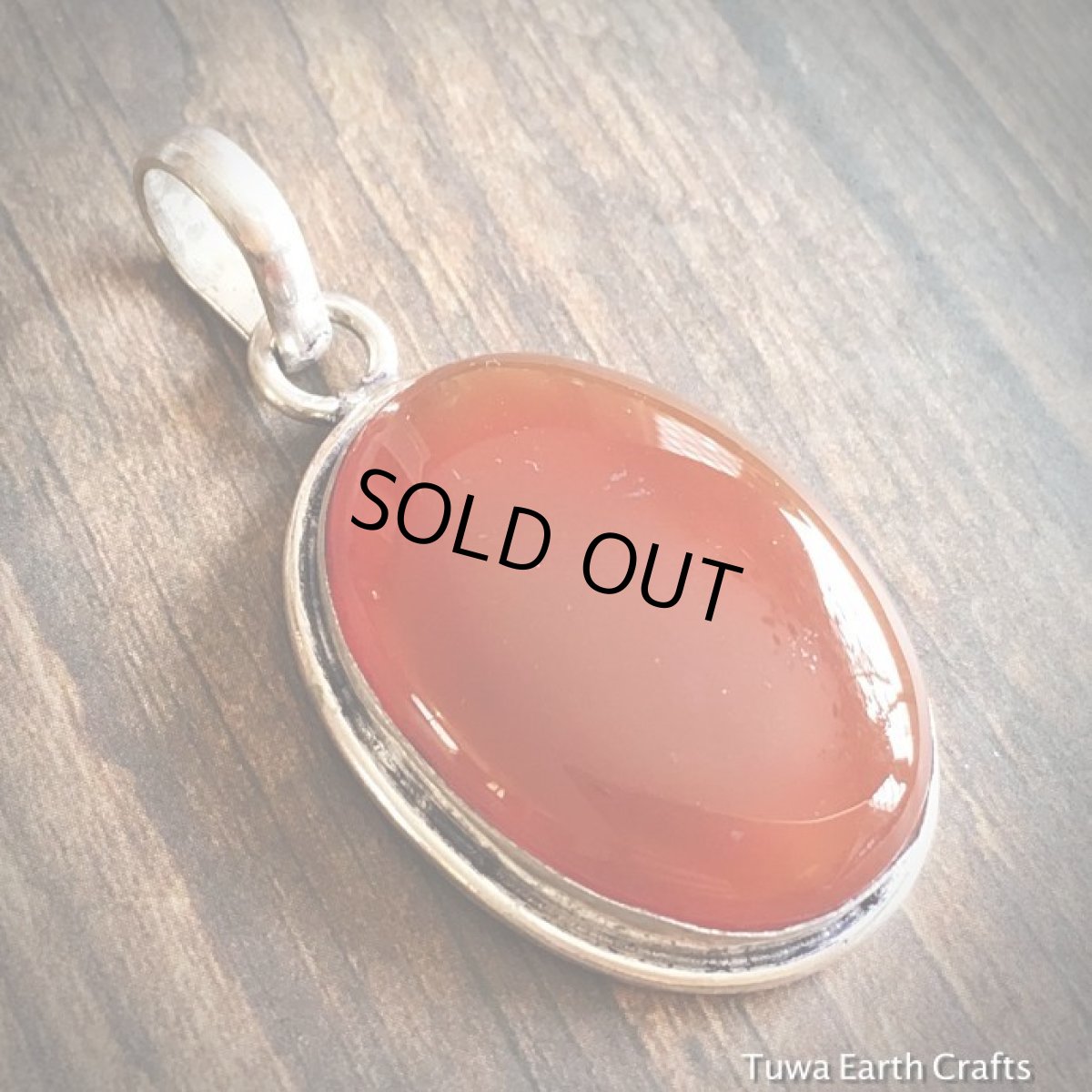 画像4: 【勇気と行動の石】大ぶり　カーネリアン1点物ペンダントトップ*ハンドメイド*天然石パワーストーン　アクセサリー (4)