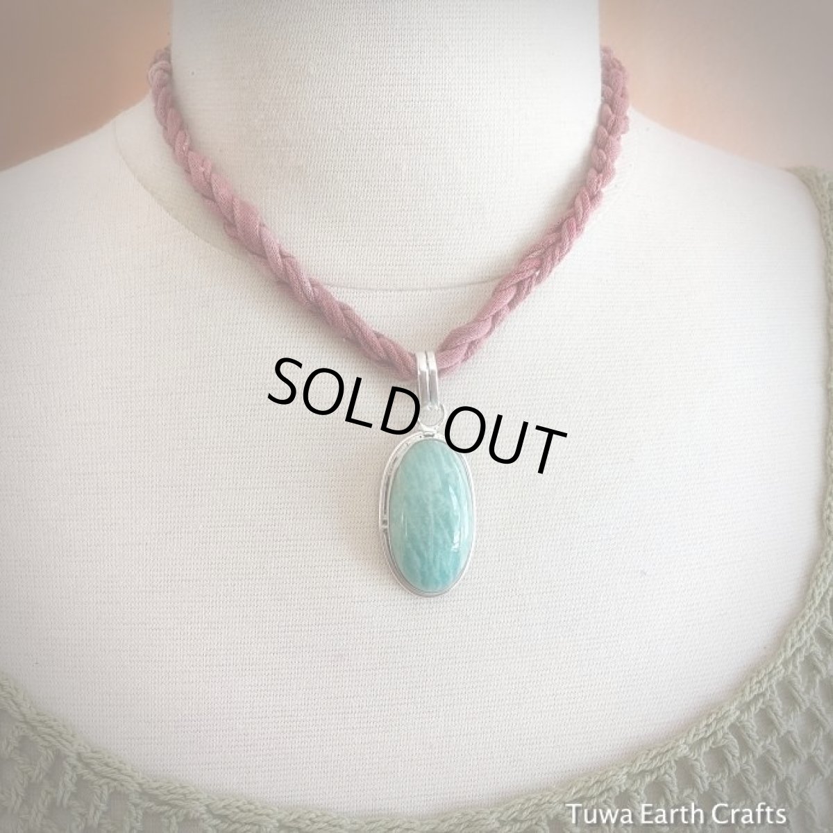 画像9: 【夢の実現をサポート】大ぶりサイズ アマゾナイト　ペンダントトップ*ヒーリングストーンアクセサリー*ホープストーン (9)