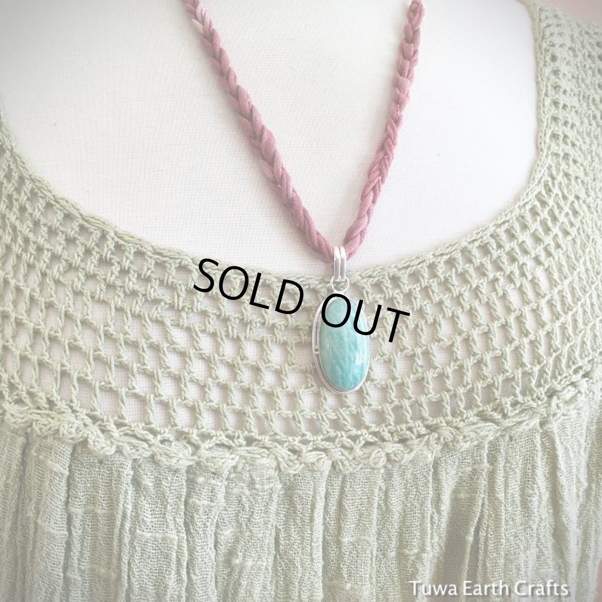 画像11: 【夢の実現をサポート】大ぶりサイズ アマゾナイト　ペンダントトップ*ヒーリングストーンアクセサリー*ホープストーン (11)