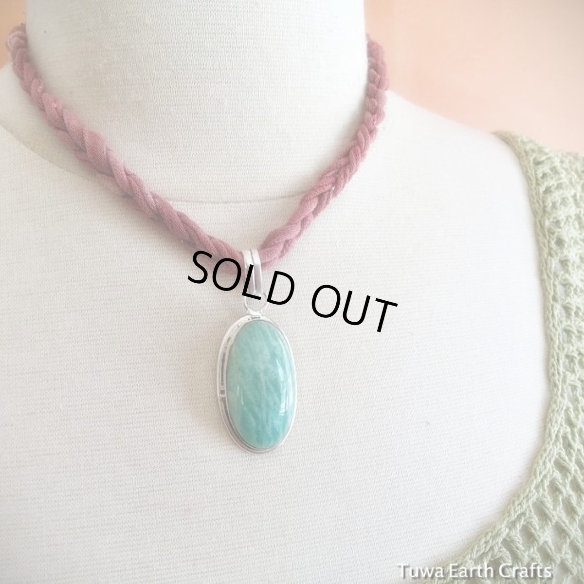 画像10: 【夢の実現をサポート】大ぶりサイズ アマゾナイト　ペンダントトップ*ヒーリングストーンアクセサリー*ホープストーン (10)