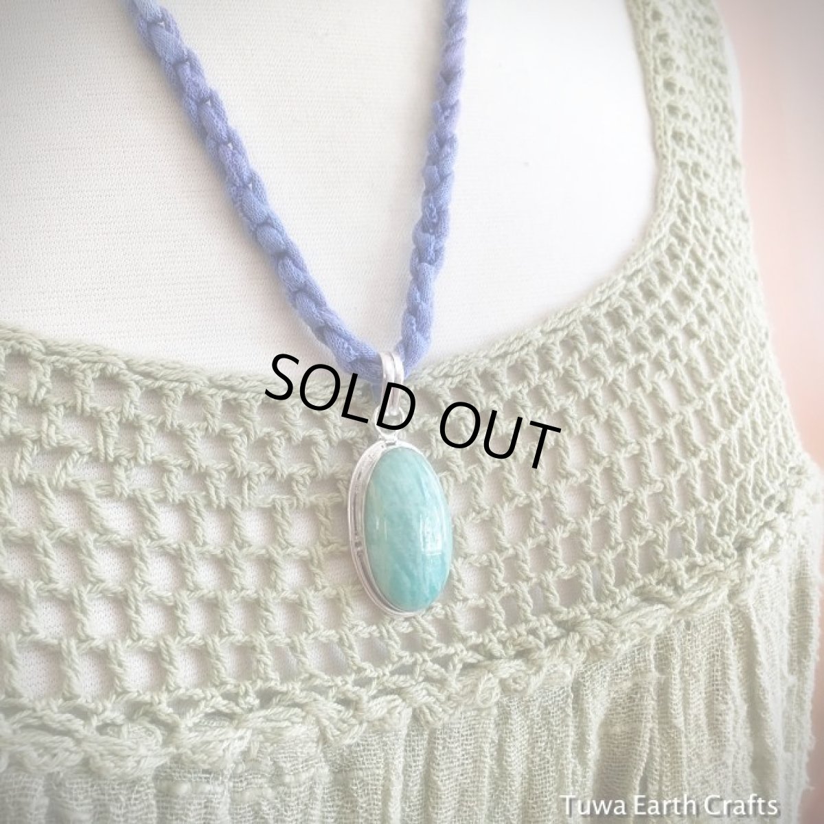 画像8: 【夢の実現をサポート】大ぶりサイズ アマゾナイト　ペンダントトップ*ヒーリングストーンアクセサリー*ホープストーン (8)