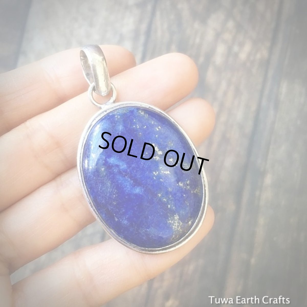画像5: 1点物　きらきら星空色　ラピスラズリ天然石ペンダントトップ*パワーストーンアクセサリー (5)