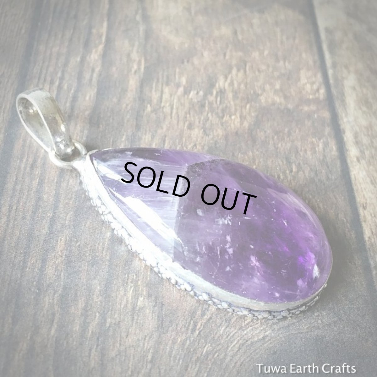 画像10: 1点物 上質　大ぶりファントムアメジスト ペンダントトップ（ヘマタイト入り）★パワーストーン天然石ヒーリングアクセサリー (10)