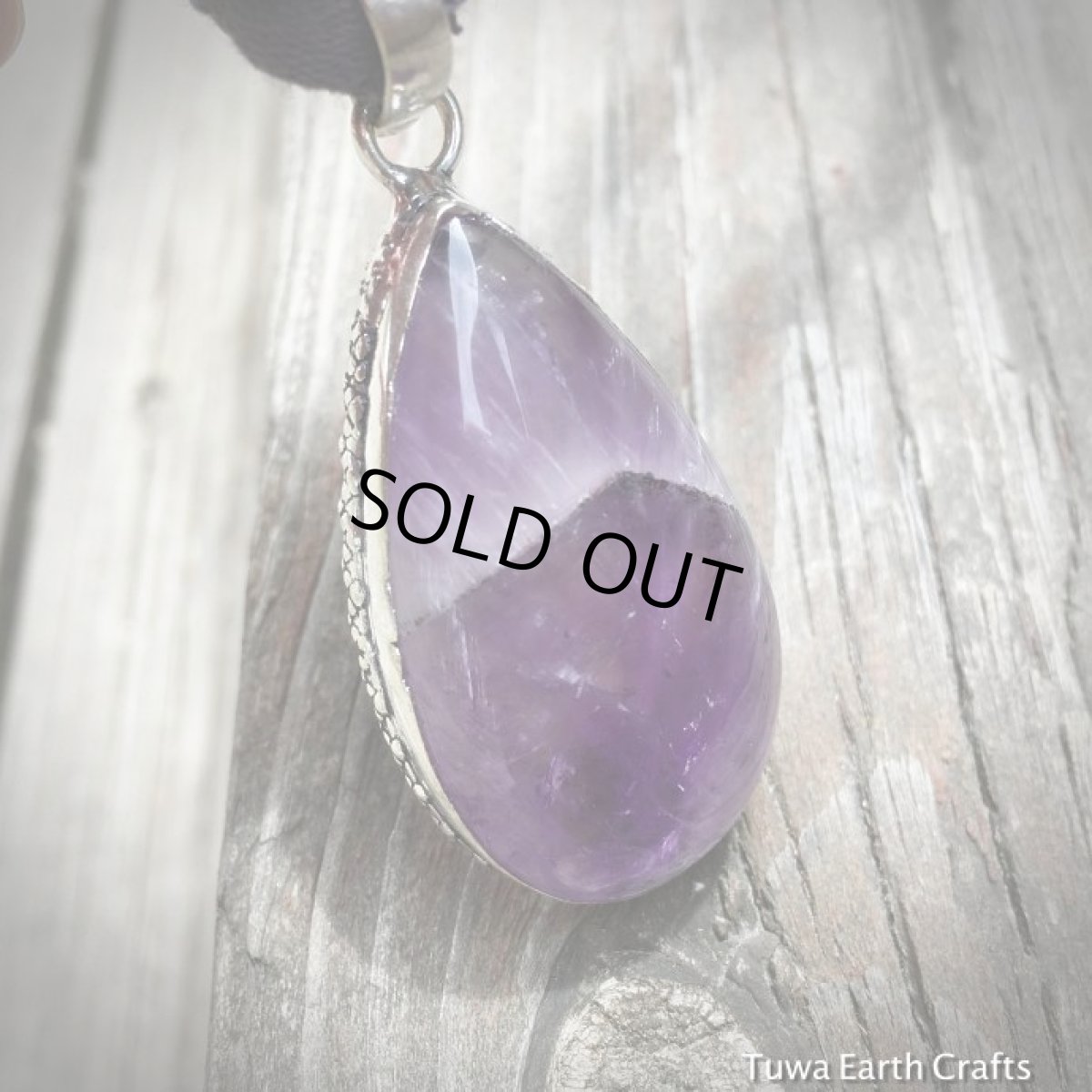 画像4: 1点物 上質　大ぶりファントムアメジスト ペンダントトップ（ヘマタイト入り）★パワーストーン天然石ヒーリングアクセサリー (4)