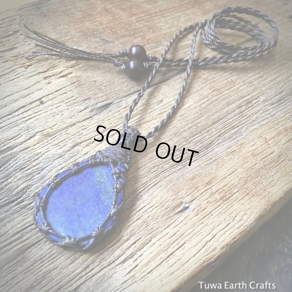 画像12: 【邪気を払い幸運をもたらす】リバーシブル♪ 大きなラピスラズリ（アフガニスタン産）ペンダント シンプルネックレス  パワーストーン天然石 (12)