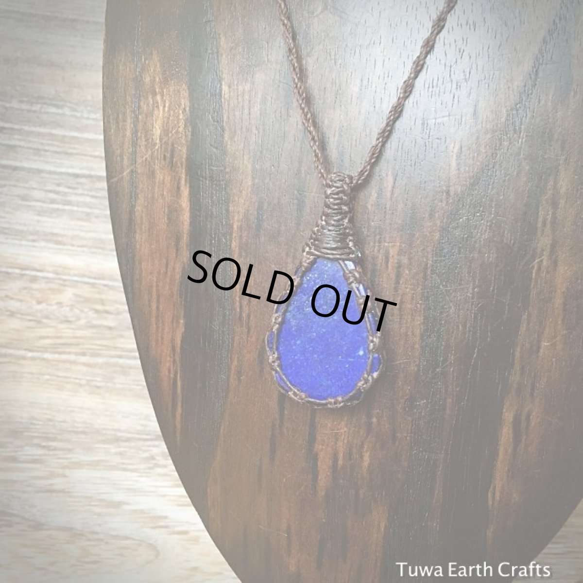 画像6: 【邪気を払い幸運をもたらす】リバーシブル♪ 大きなラピスラズリ（アフガニスタン産）ペンダント シンプルネックレス  パワーストーン天然石 (6)