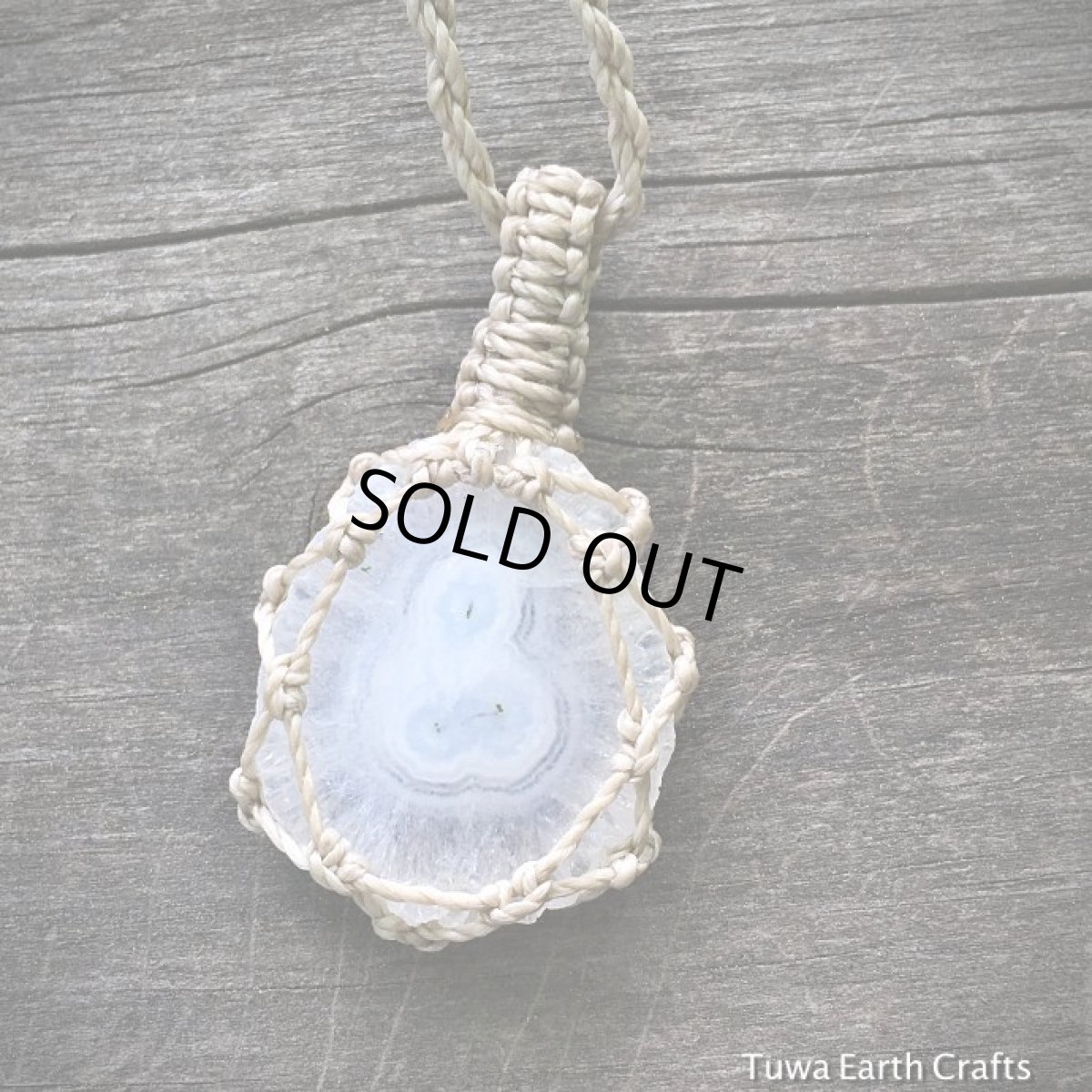 画像10: 【魔除け・邪気払い】高品質ソーラークォーツ　ペンダント/ネックレス　1点物★原石＊スピリチュアル＊シンプルマクラメ編みアクセサリー＊天然石パワーストーン (10)