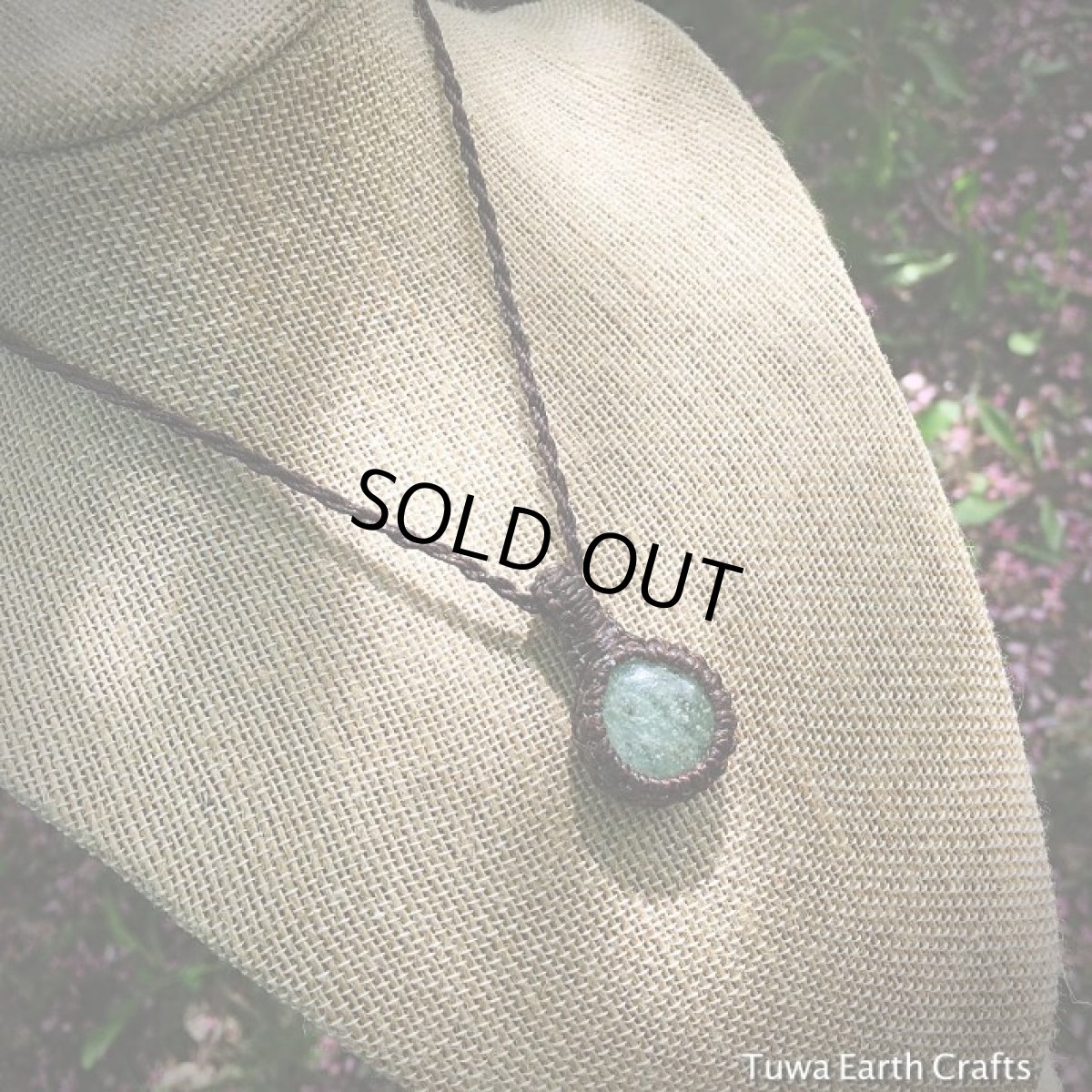 画像9: 【富・幸福のシンボル】1点物　天然アクアマリン（ブラジル産）ネックレス*シンプル　マクラメ編み石留め*天然石パワーストーン*ハンドメイドアクセサリー (9)