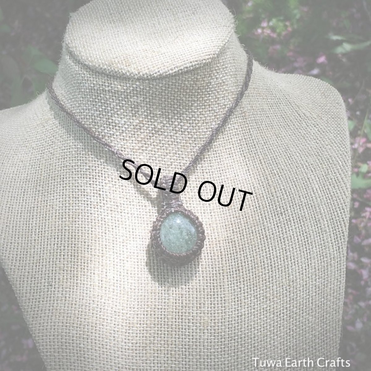 画像17: 【富・幸福のシンボル】1点物　天然アクアマリン（ブラジル産）ネックレス*シンプル　マクラメ編み石留め*天然石パワーストーン*ハンドメイドアクセサリー (17)