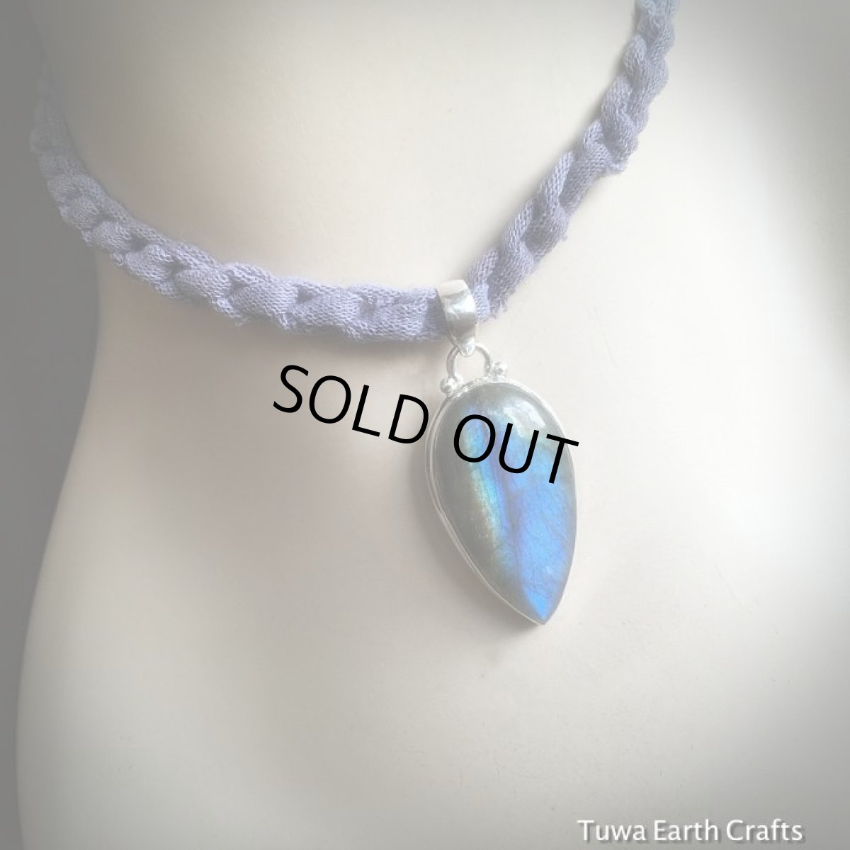 画像9: １点物　大ぶりブルーシラー♪ ラブラドライト　ペンダントトップ　天然石パワーストーン　アクセサリー (9)