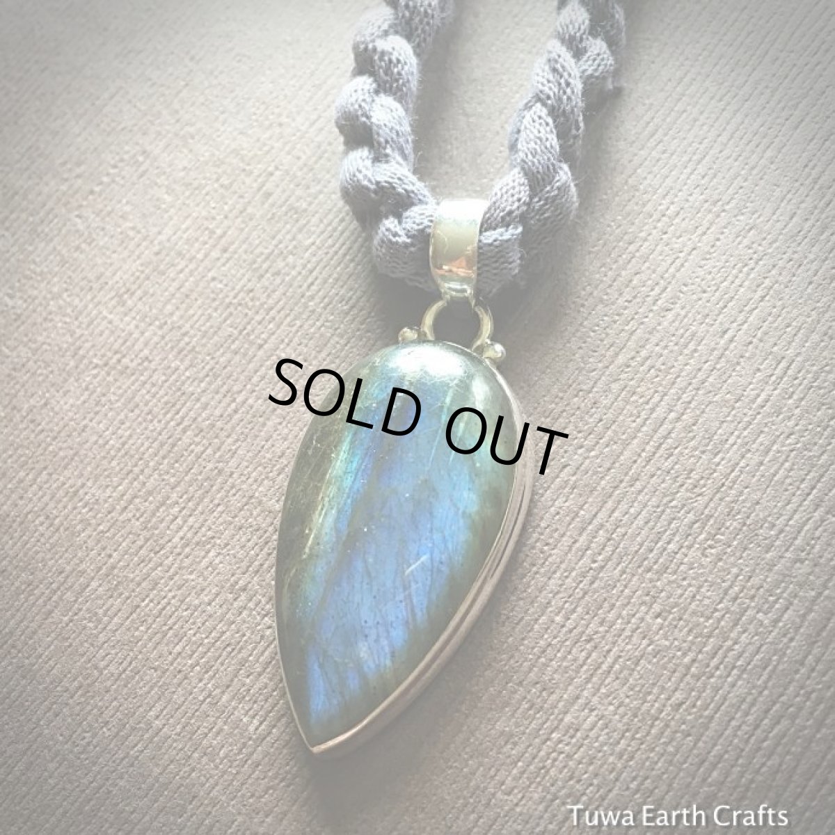 画像13: １点物　大ぶりブルーシラー♪ ラブラドライト　ペンダントトップ　天然石パワーストーン　アクセサリー (13)