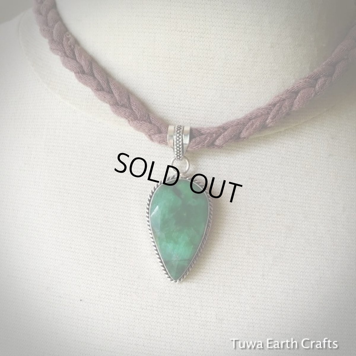 画像6: 大ぶり★コロンビア産 天然エメラルド ペンダントトップ*きらきらカット入り*シルバー (6)