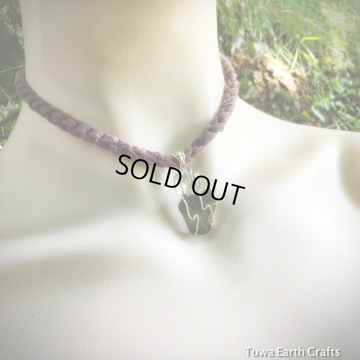 画像5: 宇宙から来たレア希少石　高品質　隕石モルダバイト＆アクアマリン原石ペンダントトップ★シルバー925　天然石　パワーストーン　ジュエリー　3月誕生石 (5)