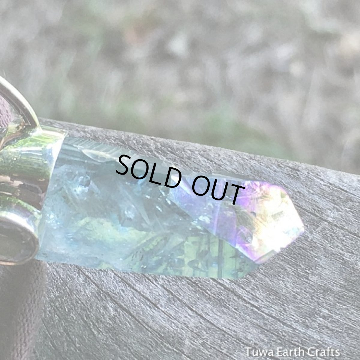 画像18: 1点物大ぶり高品質アクアオーラ&ブルートパーズ　ペンダントトップ★シルバー925／スターリングシルバー★ヒーリングジュエリー (18)