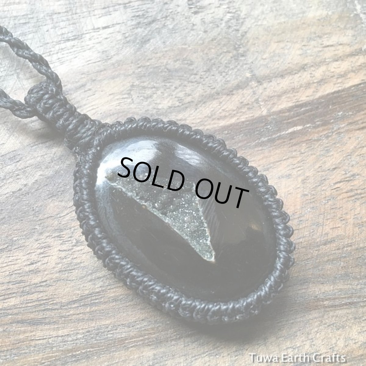 画像8: 【魔除け・厄除けお守り石】きらきらドルジークォーツ入りブラックアゲート/ブラックオニキス/黒瑪瑙ペンダント・ネックレス　シンプル＆ナチュラル　ヒーリングストーン (8)