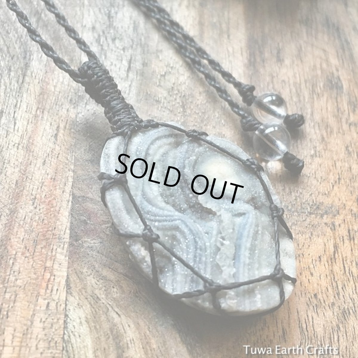 画像8: 高品質カルセドニーローズ　アモライト　ドゥルージー　ペンダント/ネックレス　シンプル　1点物★ヒーリングストーン原石スピリチュアル＊マクラメ編みアクセサリー＊天然石パワーストーン (8)