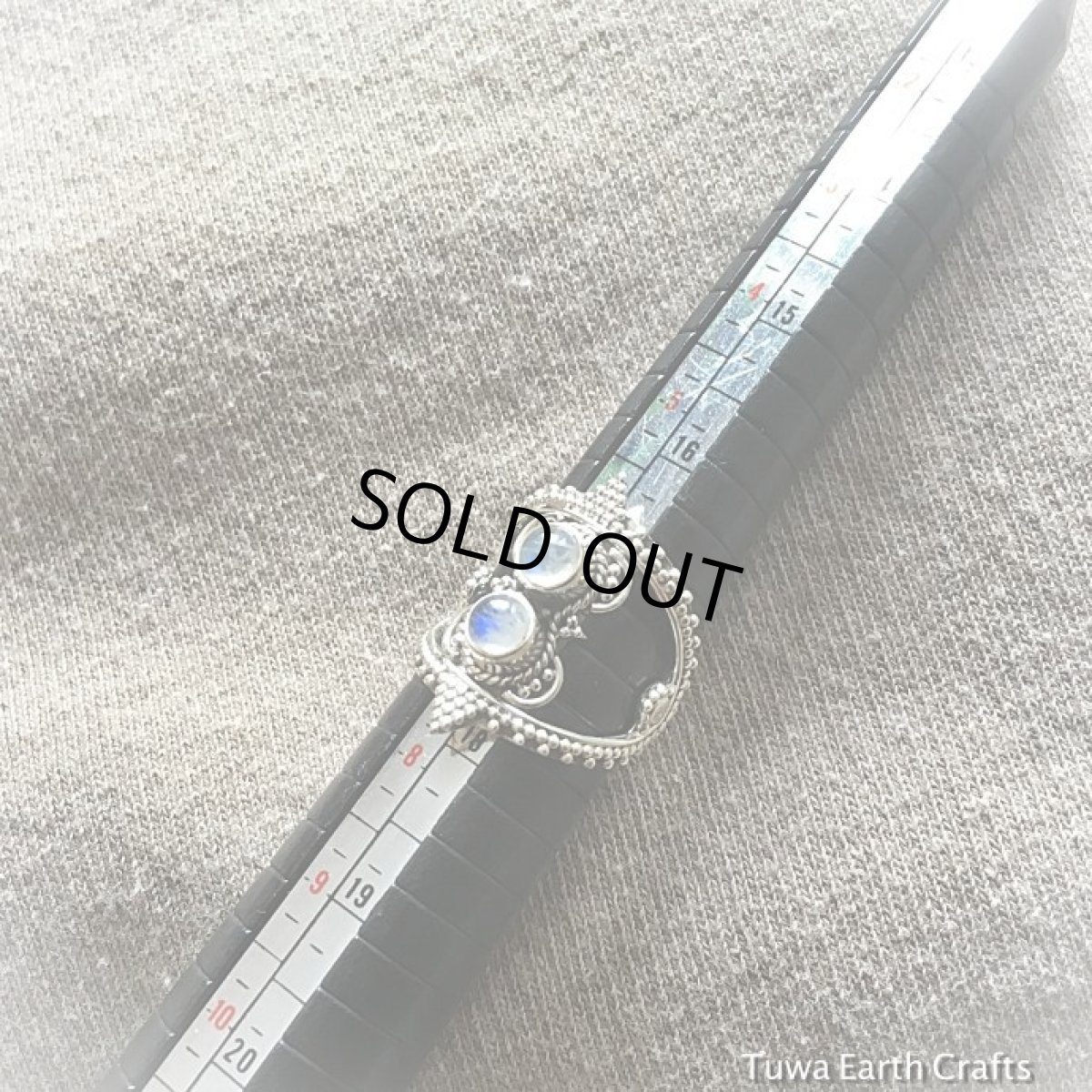 画像18: 高品質レインボームーンストーン　リング★指輪14号★トライバル・エスニック・ジプシー・ボヘミアン　スターリングシルバー　ホワイトラブラドライト　天然石パワーストーン　アクセサリー (18)