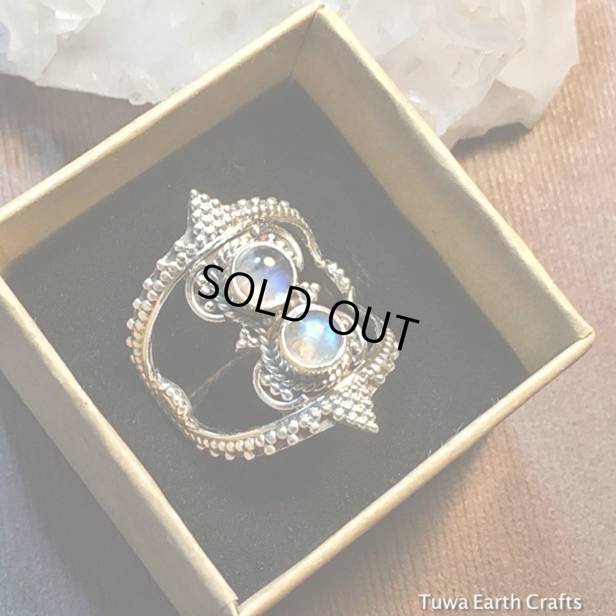 画像17: 高品質レインボームーンストーン　リング★指輪14号★トライバル・エスニック・ジプシー・ボヘミアン　スターリングシルバー　ホワイトラブラドライト　天然石パワーストーン　アクセサリー (17)