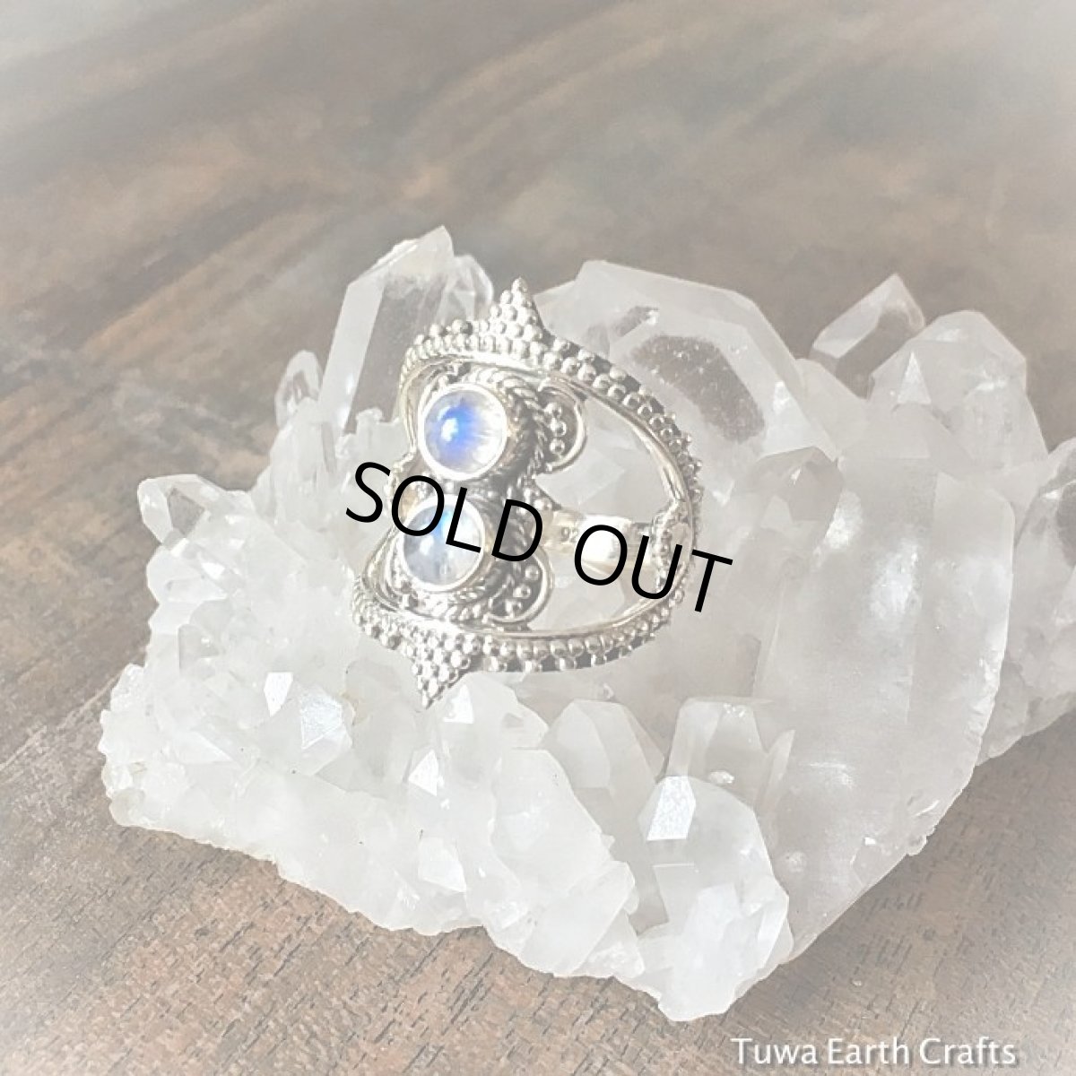 画像9: 高品質レインボームーンストーン　リング★指輪14号★トライバル・エスニック・ジプシー・ボヘミアン　スターリングシルバー　ホワイトラブラドライト　天然石パワーストーン　アクセサリー (9)