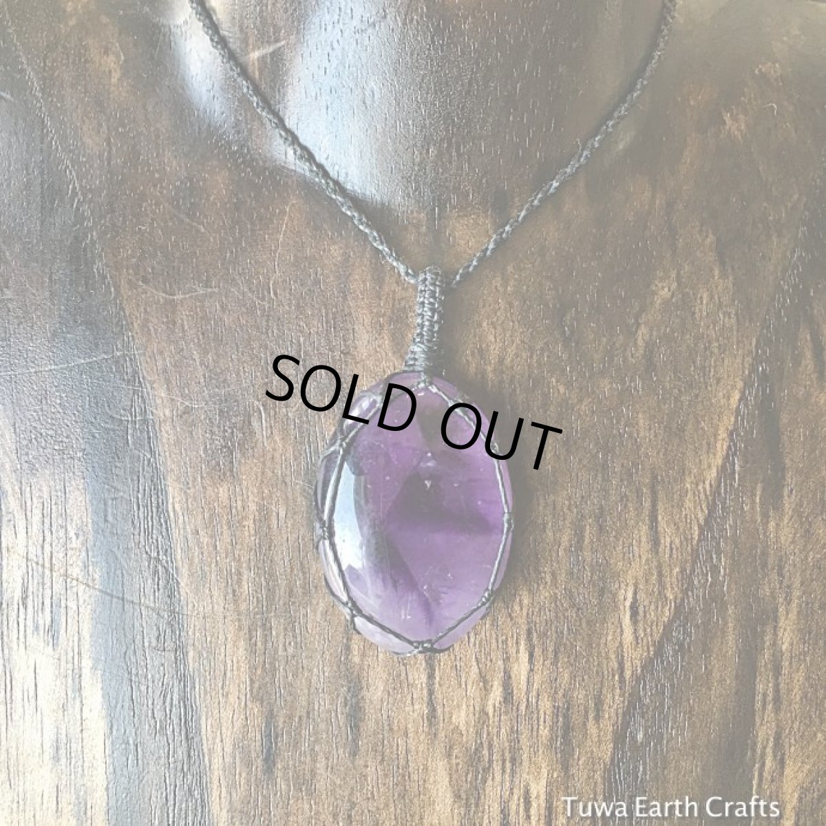 画像8: 1点物 大ぶり　ファントムアメジスト　ペンダント・ネックレス　シンプル＆ナチュラル★トラピッチェアメシスト＊ハンドメイド天然石ヒーリングストーン アクセサリー　2月誕生石 (8)