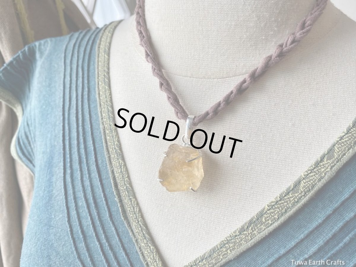 画像13: 【開運・ヒーリング】大ぶりシトリン原石1点物ペンダントトップ★天然石アクセサリー (13)