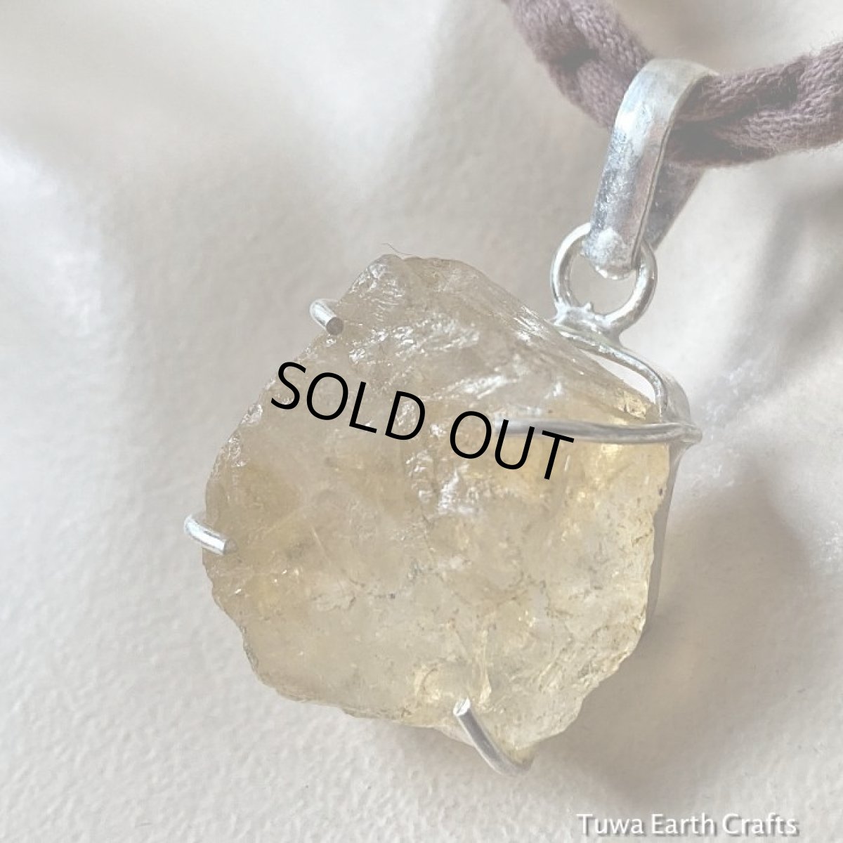 画像9: 【開運・ヒーリング】大ぶりシトリン原石1点物ペンダントトップ★天然石アクセサリー (9)