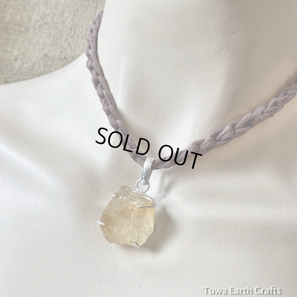 画像7: 【開運・ヒーリング】大ぶりシトリン原石1点物ペンダントトップ★天然石アクセサリー (7)