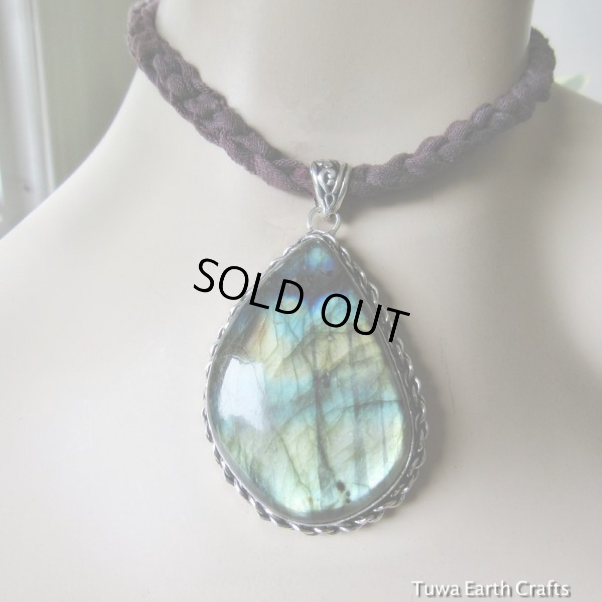 画像9: 1点物　石全長４.５cm大ぶりラブラドライト ペンダントトップ★ビッグサイズ　パワーストーン天然石アクセサリー (9)