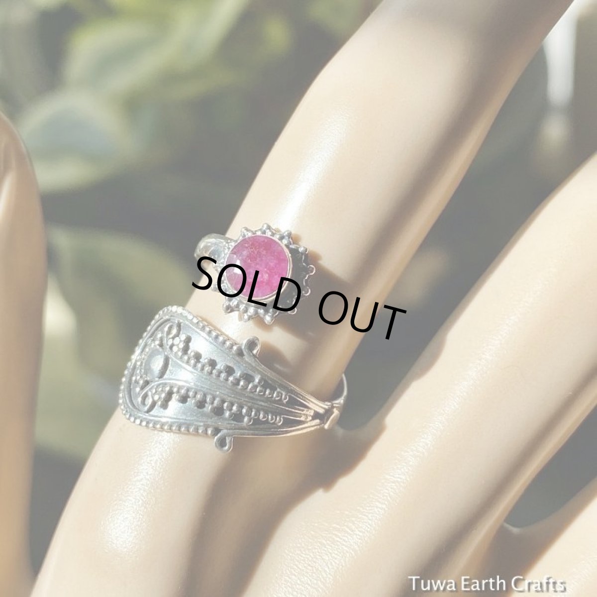 画像10: 1点物　高品質　アフリカ産 天然ルビー指輪リング12号（11号〜14号ぐらいまで調節可）*ハンドメイド　パワーストーン ジュエリー　天然石アクセサリー (10)