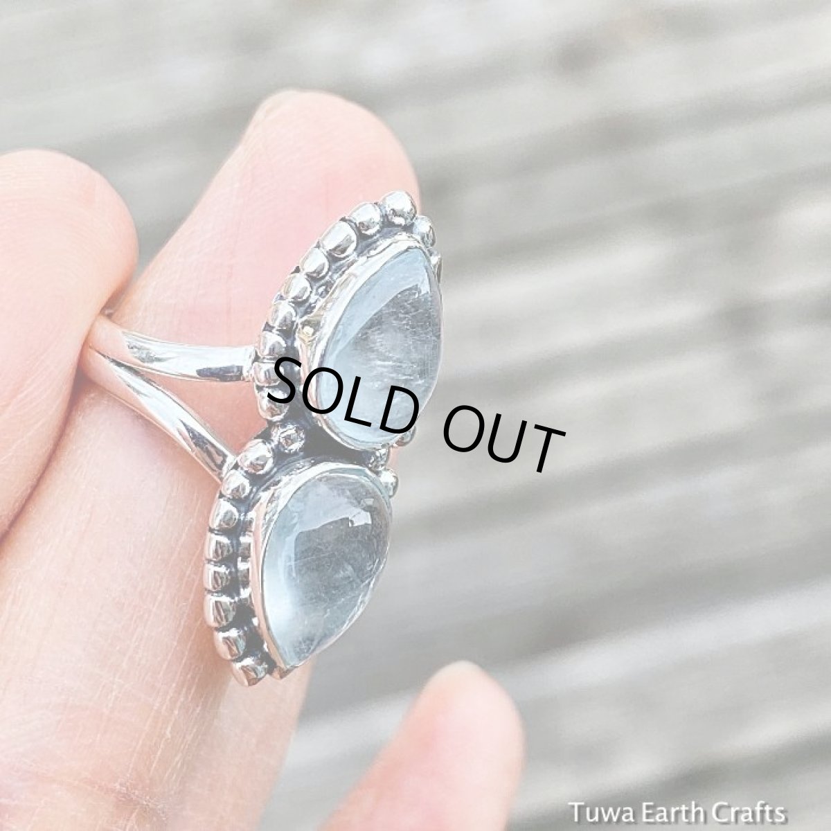 画像17: 【富・幸福のシンボル】高品質　大粒　天然アクアマリン　１点物　リング　11号 指輪　スターリングシルバー　天然石　ヒーリングストーンアクセサリー*３月誕生石 (17)