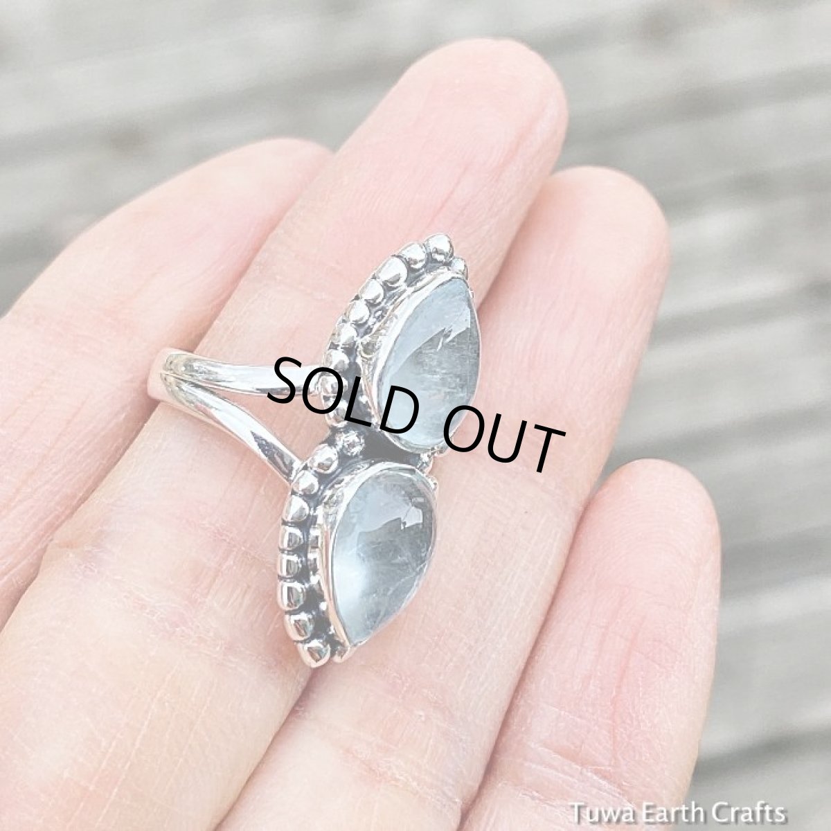 画像18: 【富・幸福のシンボル】高品質　大粒　天然アクアマリン　１点物　リング　11号 指輪　スターリングシルバー　天然石　ヒーリングストーンアクセサリー*３月誕生石 (18)