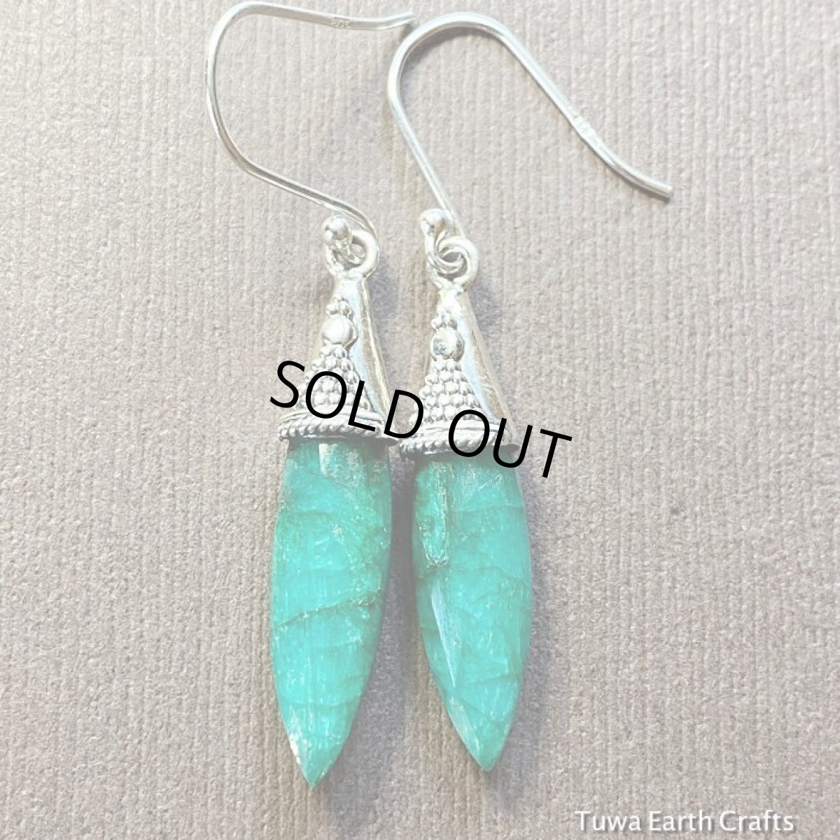 画像6: 1点もの　高品質キラキラ天然エメラルド　ピアス★天然石ジュエリー　ヒーリングストーン アクセサリー (6)