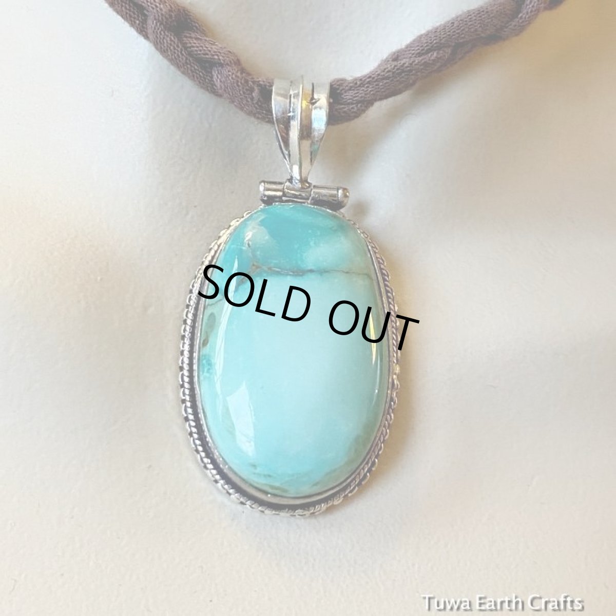 画像6: 【旅のお守り】1点もの大ぶりターコイズ（トルコ石）　ペンダントトップ＊天然石パワーストーンアクセサリーお守りヒーリングストーン (6)