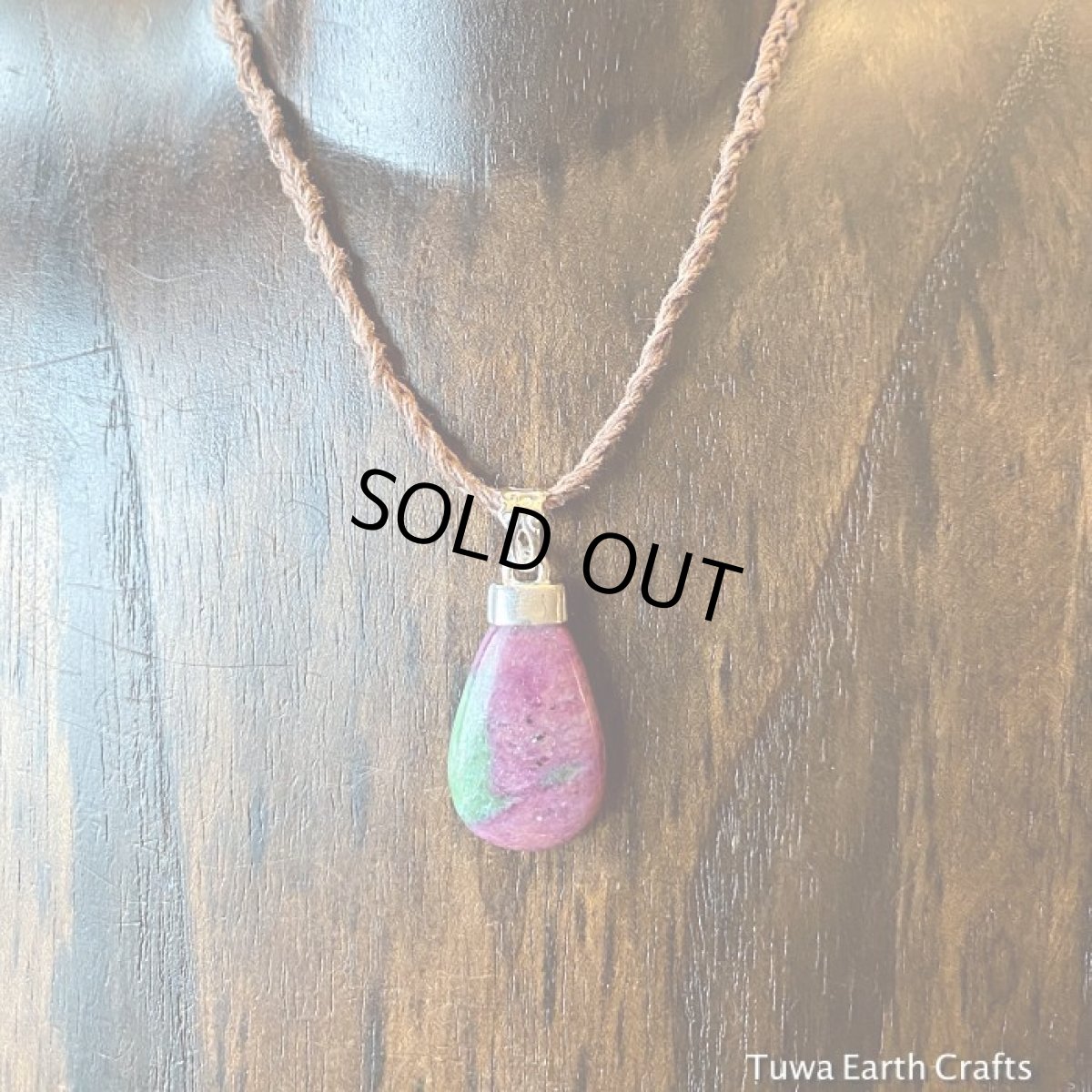 画像3: 1点もの高品質ルビーインゾイサイト（タンザニア産）ペンダントトップ＊ヒーリングストーン ジュエリー　天然石パワーストーンアクセサリー (3)