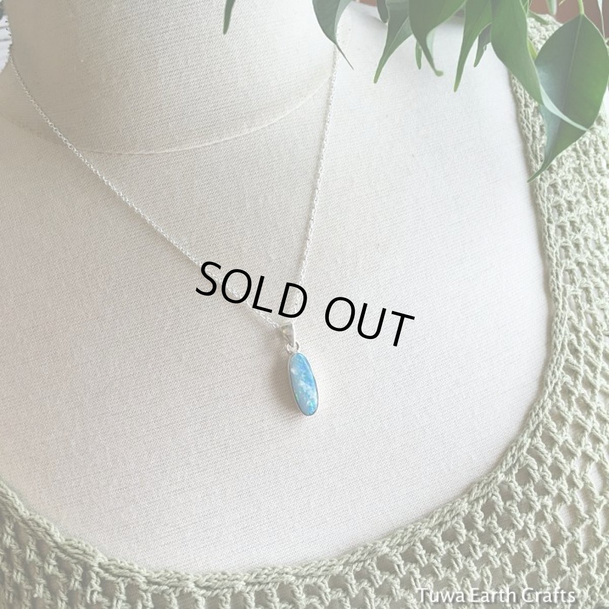 画像16: １点もの　高品質オーストラリア産オパール ペンダントトップ　チェーン付き　ヒーリングストーン天然石アクセサリーお守りジュエリー (16)