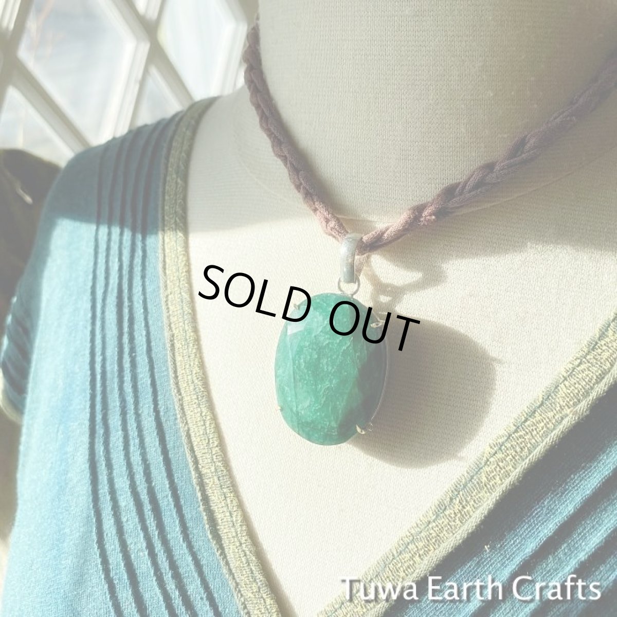 画像7: 大ぶり高品質 天然エメラルド ペンダントトップ★貴石　5月誕生石　ヒーリングジュエリー　天然石アクセサリー　お守り (7)