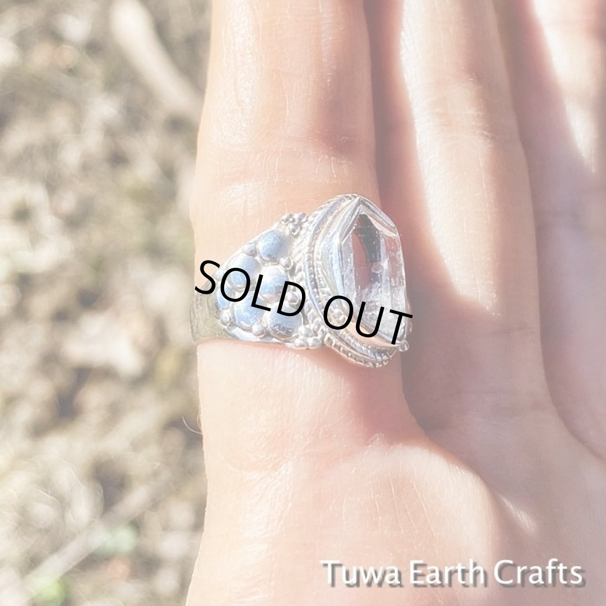 画像5: 【ドリームクリスタル 】1点もの 高品質ハーキマーダイヤモンド 指輪リング 14号★出産・安産お守り 4月誕生石 ハンドメイド ヒーリングストーン ジュエリー 天然石アクセサリー (5)