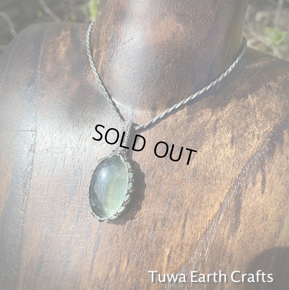 画像5: 【自由な発想を促す】１点物　グリーンフローライト　ペンダント・ネックレス★シンプル＆ナチュラル　マクラメ編み　受験お守り　天然石パワーストーン (5)