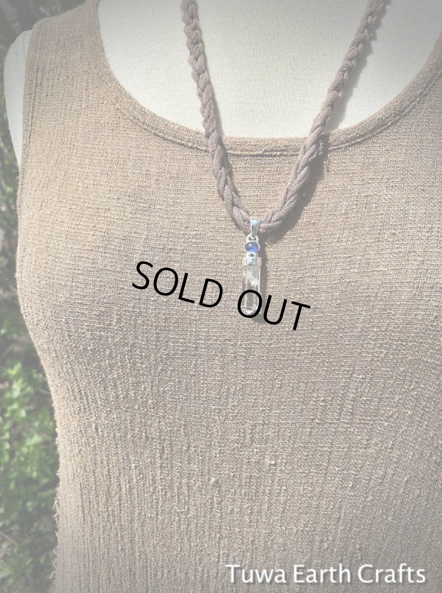 画像16: 【浄化・魔除け・お守り】1点物　高品質　天然水晶ポイント＆カイヤナイト 　ペンダントトップ★ハンドメイド　お守りジュエリー天然石ヒーリングアクセサリー　4月誕生石 (16)