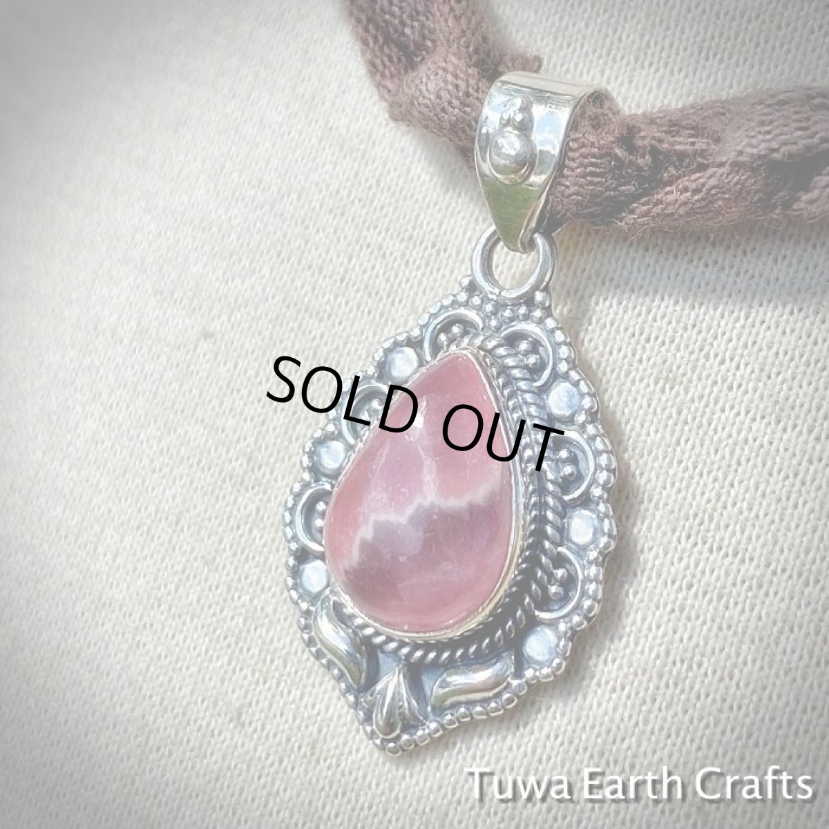 画像16: 【ヒーリング・美的感覚アップ】1点物　高品質インカローズ　ロードクロサイト ペンダントトップ スターリングシルバー天然石パワーストーン　アクセサリー　ヒーリングお守りジュエリー (16)