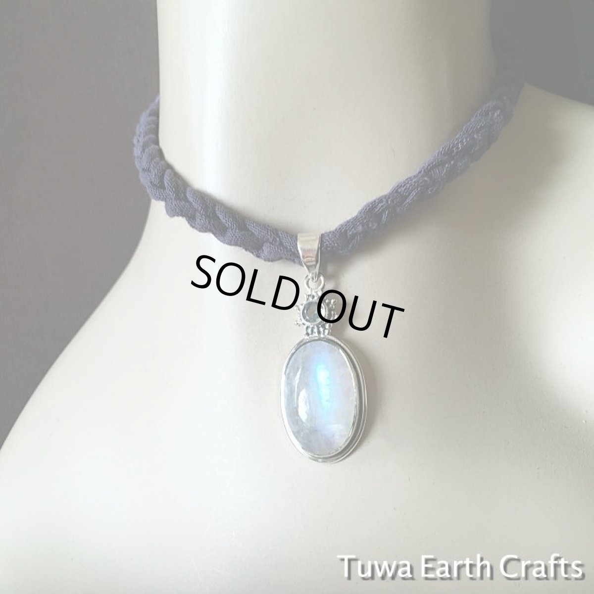 画像5: ちょこっと訳あり30％OFF♪ 1点物　高品質ブルームーンストーン&宝石質きらきらブルートパーズ　ペンダントトップ★スターリングシルバー　天然石パワーストーン　アクセサリー (5)