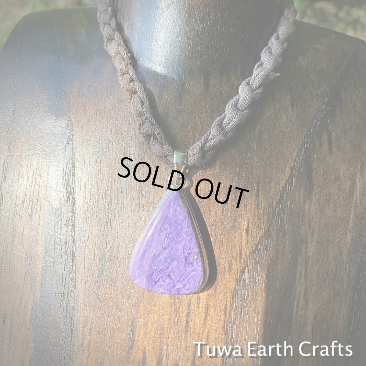 画像6: 大ぶり　1点物　高品質チャロアイト　ペンダントトップ★世界三大ヒーリングストーン天然石パワーストーンお守りアクセサリー (6)