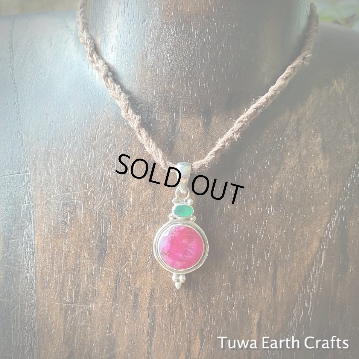 画像12: １点物　高品質 天然ルビー＆エメラルド ペンダントトップ★ヒーリングストーン天然石ジュエリー　パワーストーン　アクセサリー (12)