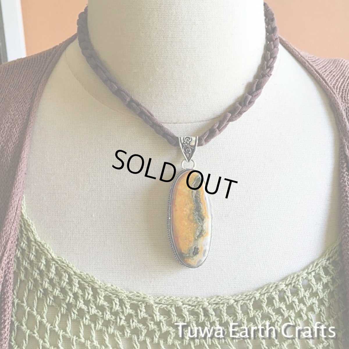 画像10: 大ぶり高品質エクリプスストーン　シンプルペンダントトップ★天然石パワーストーンお守りアクセサリー　ヒーリングジュエリー (10)