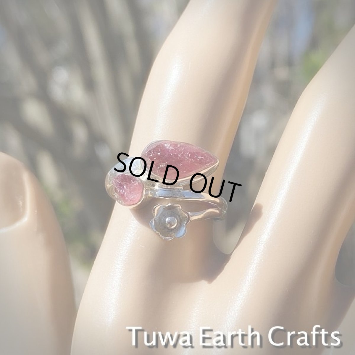 画像15: 【自信・積極性アップ・良縁】　高品質ピンクトルマリン原石リング　指輪15号　ルベライト★スターリングシルバー天然石パワーストーン　アクセサリー　ヒーリングストーン　ジュエリー　10月誕生石 (15)