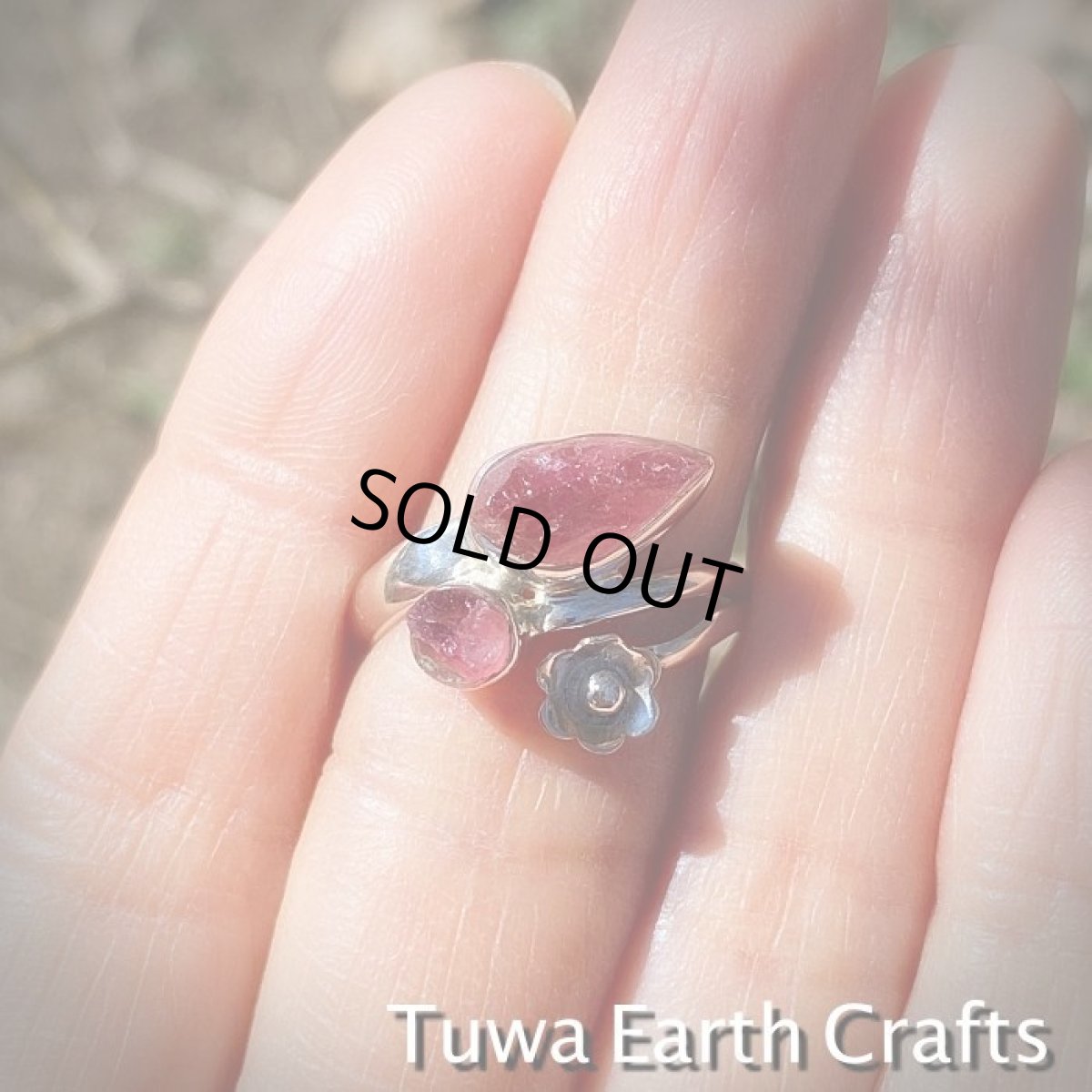 画像8: 【自信・積極性アップ・良縁】　高品質ピンクトルマリン原石リング　指輪15号　ルベライト★スターリングシルバー天然石パワーストーン　アクセサリー　ヒーリングストーン　ジュエリー　10月誕生石 (8)